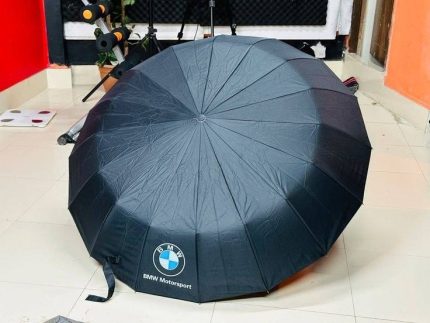 Original BMW motorsports auto open & close umbrella 100% waterproof - Black