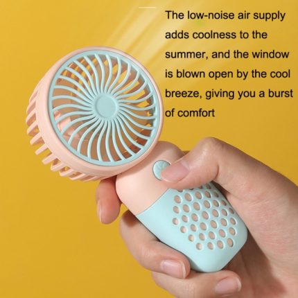 Z8 Handheld fan mini USB rechargeable small fan Portable outdoor student small electric fan